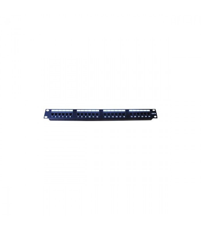 Global Tone 24-Port CAT5e 110D Patch Panel