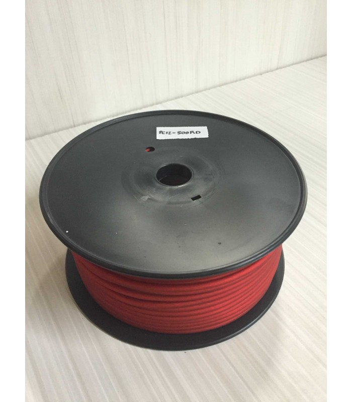 CABLE DALMENTATION 12 GAUGE 500 ROUGE