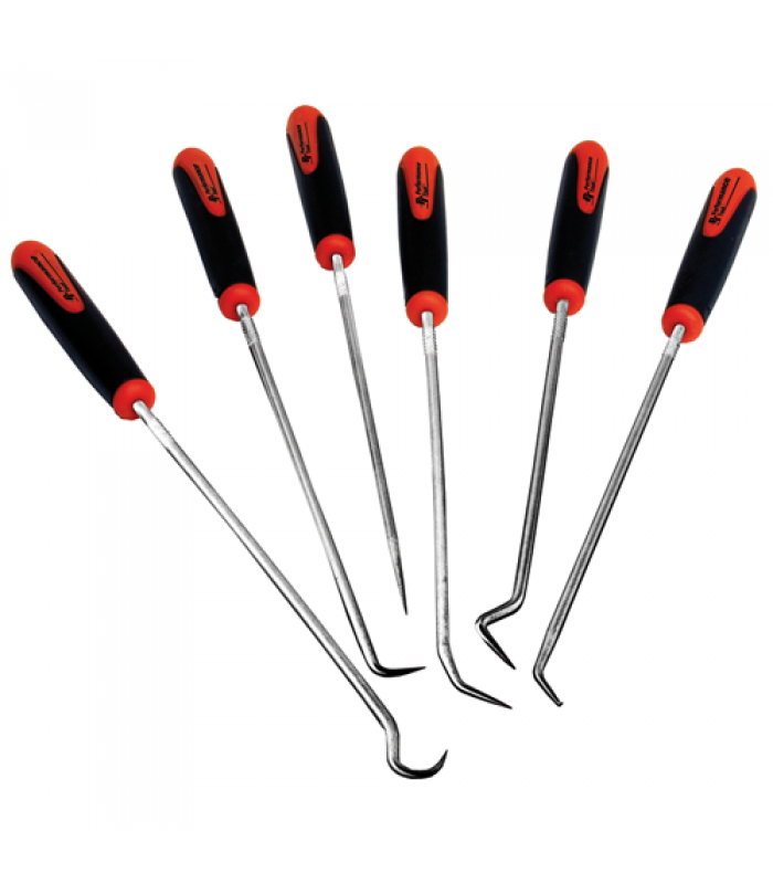 Performance Tool 6-piece long shaft hook and pick set