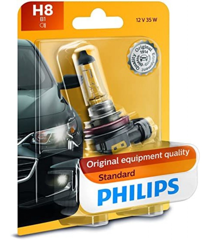 Ampoule halogène standard de Phillips - H8