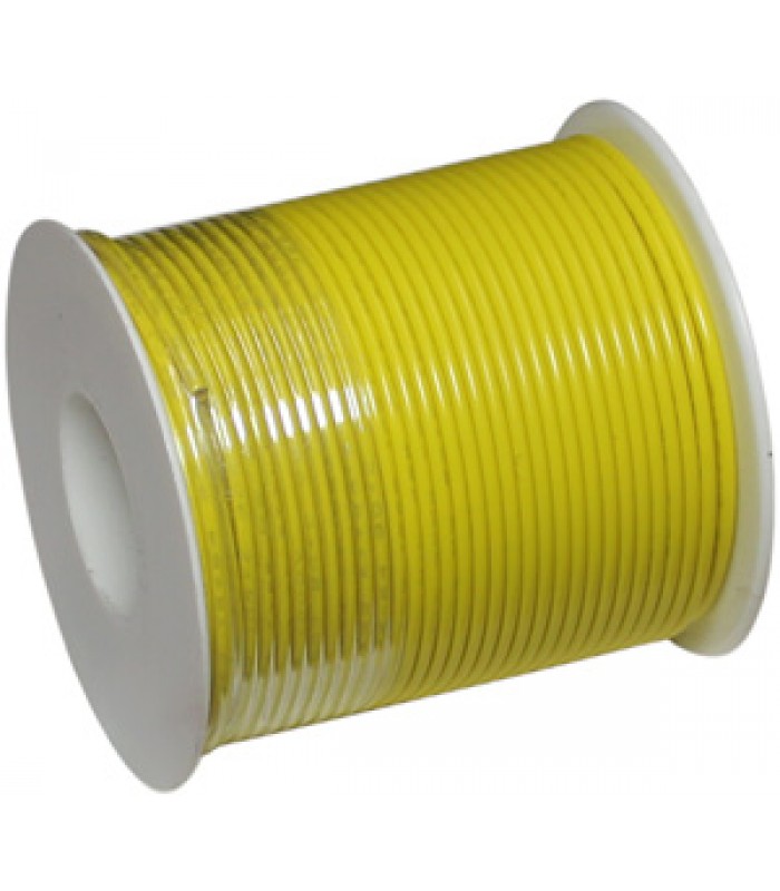 Pico 24 AWG Yellow Primary / Hook Up Wire - 25 ft.