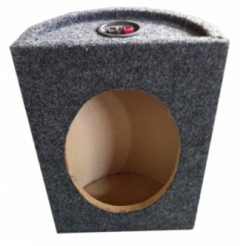 Caisson pour haut-parleur d'auto 6" x 9" Arrondi avec Tapis Gris de Power Pro Audio
