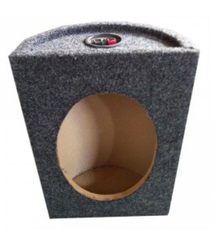 Power Pro Audio Empty Carpeted Round Shape 6'' x 9'' Speaker Cabinet