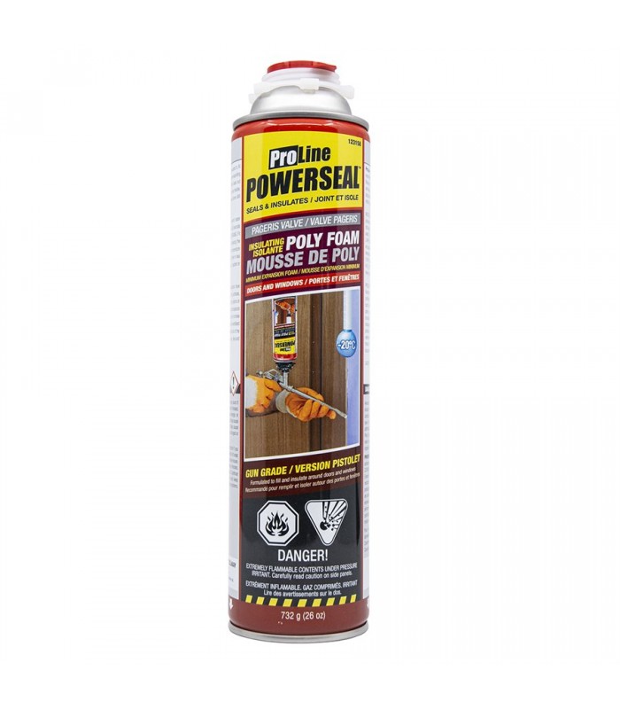 Powerseal PU Winter Foam Gun -24° Pageris Valve 732gr (26oz)