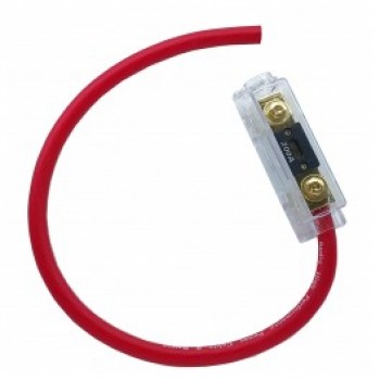 Power Pro Audio Inline fuse holder 0 AWG for ANL fuse - 200A fuse Included