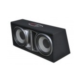 Power Pro Audio Dual 12” 1200W Slim Design Bass Box System
