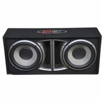 Power Pro Audio Dual 12” 1200W Slim Design Bass Box System