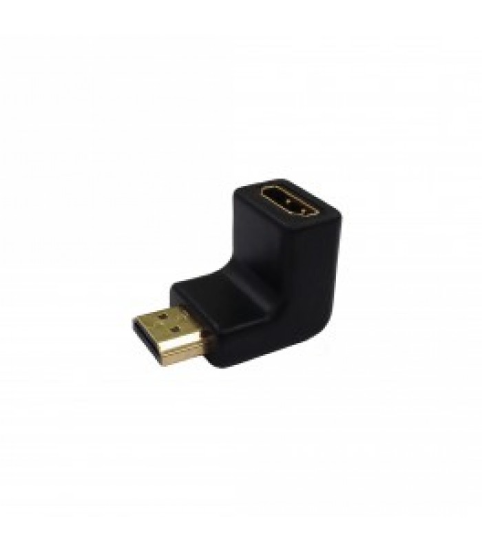 Power Pro Audio Gold Plated Right-angle HDMI 90 degree adapter