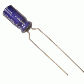 Nichicon Electrolytic Capacitor 47uF 10V