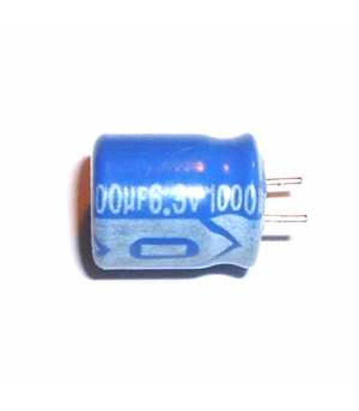 Electrolytic Capacitor 1000uF 6.3V