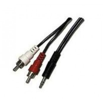 3.5mm à Double RCA Mâle de 5 pi.