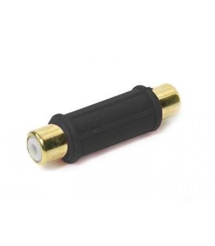 RCA In-Line Gold-Plated Connector