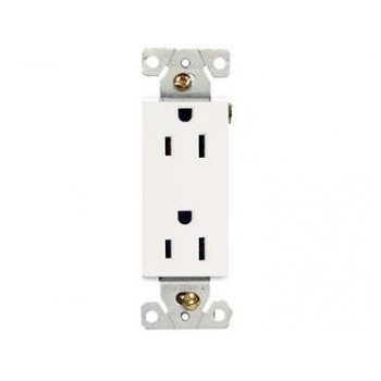 Prise double Decora - Blanc de Wellson