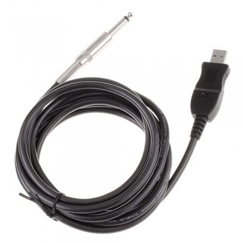 Câble adaptateur USB vers 6,3 mm pour Guitare