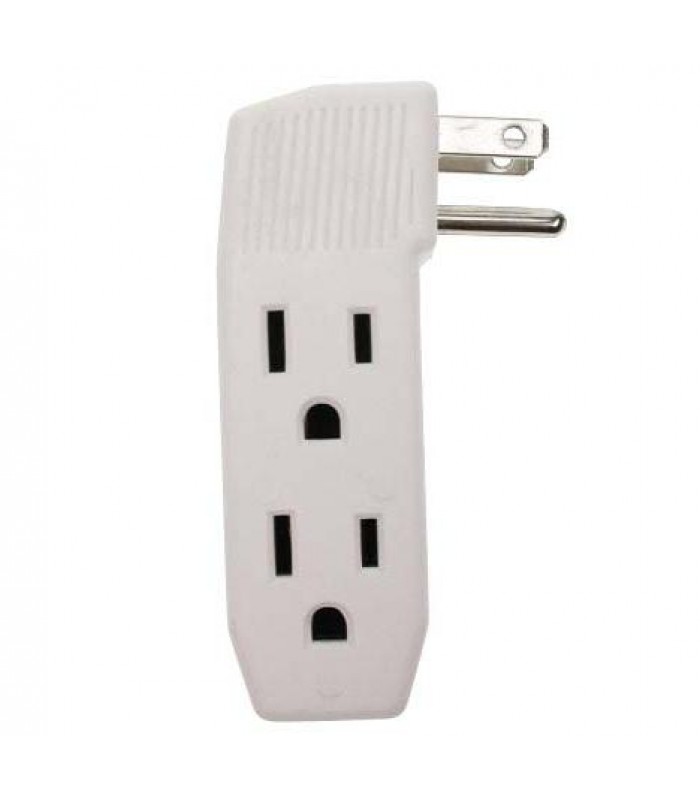 3 grounded side outlets