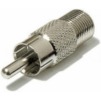 Adaptateur Coaxiale F femelle vers RCA mâle de Power Pro Audio