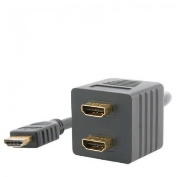 Câble Y - 1 x HDMI mâle vers 2 x HDMI femelles de Global Tone
