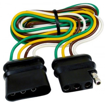 Raccord de remorque - Raccord femelle-mâle à quatre broches 1.2m - Recouvert de Pico canada