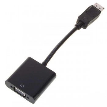 TopSync DisplayPort Male to VGA Female Adapter Cable