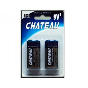 9V Heavy Duty batteries - Pack of 2