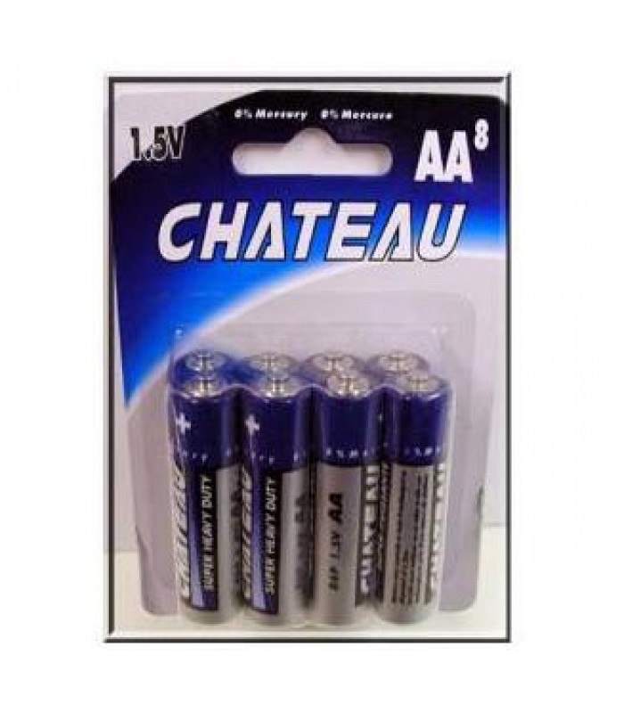 AA Heavy Duty batteries - Pack of 8