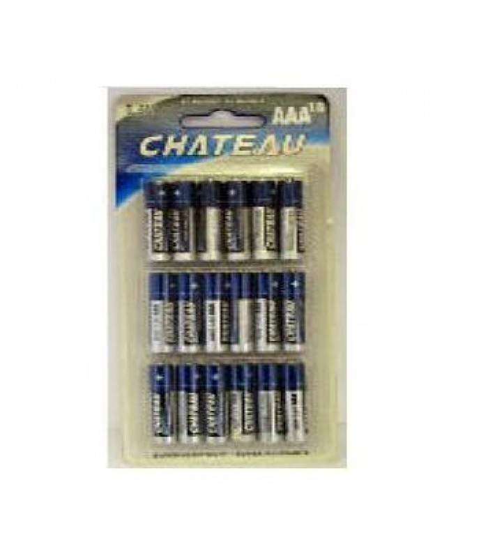 AAA Heavy Duty batteries - Pack of 18