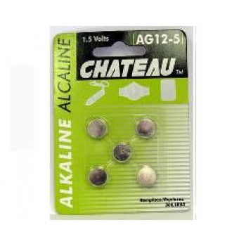 Alkaline batteries AG12 - Pack of 5