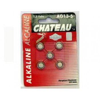 Batteries alcalines AG13 - Paquet de 5