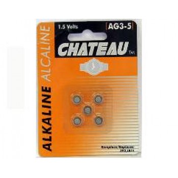Alkaline batteries AG3 - Pack of 5