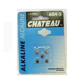 Batteries alcalines AG4 - Paquet de 5