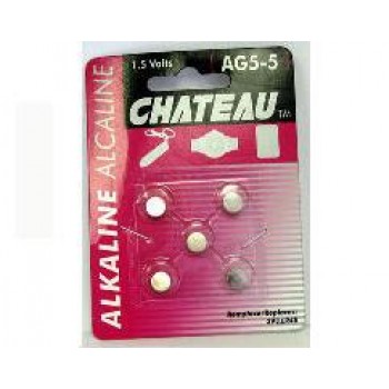 Batteries alcalines AG5 - Paquet de 5