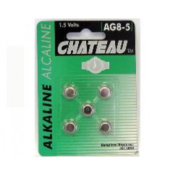 Batteries alcalines AG8 - Paquet de 5