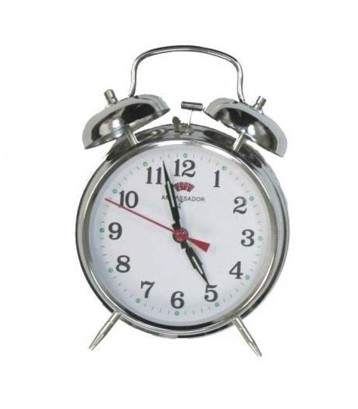 Alarm Clock traditional Double Bell Large