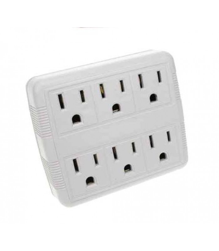 6 Grounded outlets