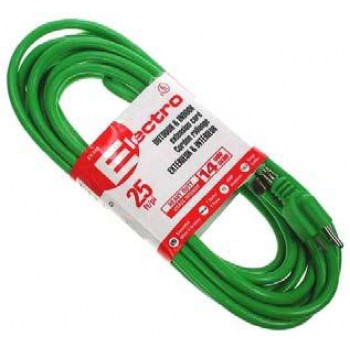 Rallonge électrique pour l'extérieur - 7,6m 15 Amp.