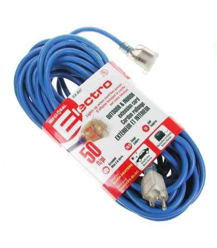 Heavy Duty Outdoor Extension Cord, 50-ft