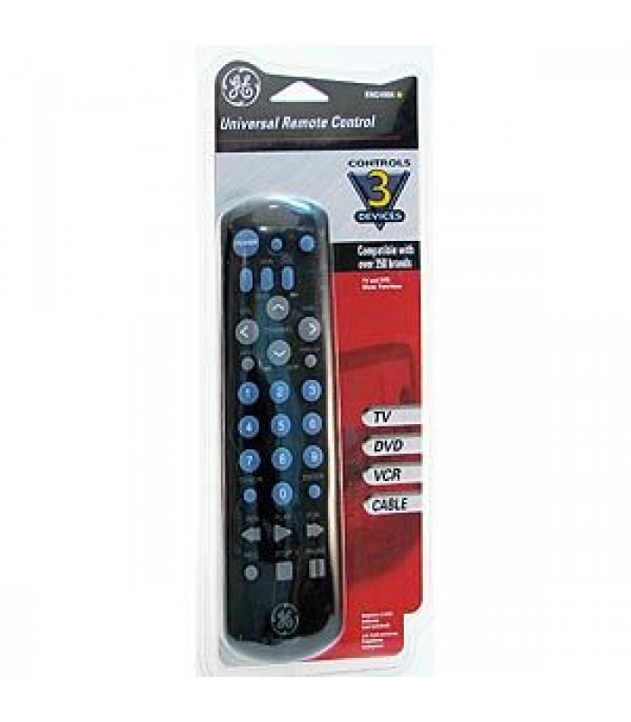 GE Universal Remote Control 3-in-1