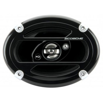 Scosche 6 X 9 Inch 450 Watts 3-Way Speakers HD
