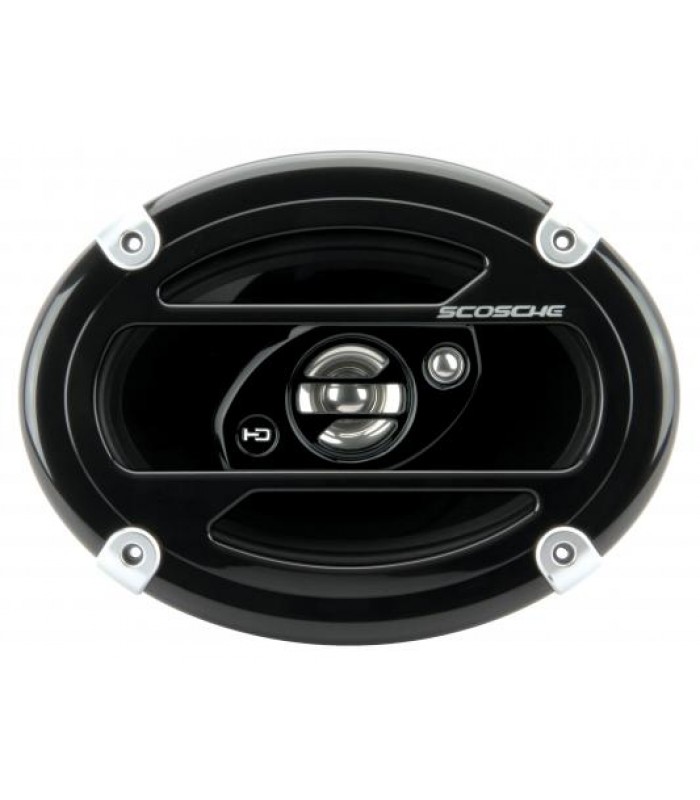 Scosche 6 X 9 Inch 450 Watts 3-Way Speakers HD