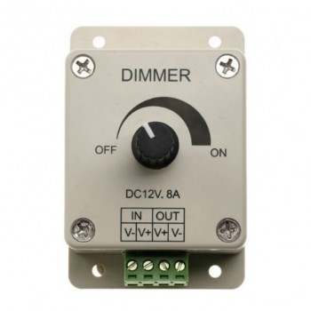 Gradateur DEL 12V, 8A, Boitier Plastique de Global Tone