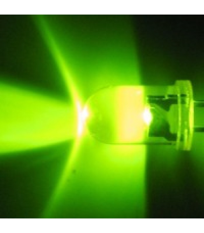 5mm Green LED Super Bright Round Light Bulbs