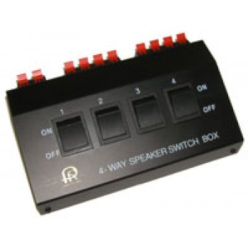 4-Way Stereo Speaker Selector