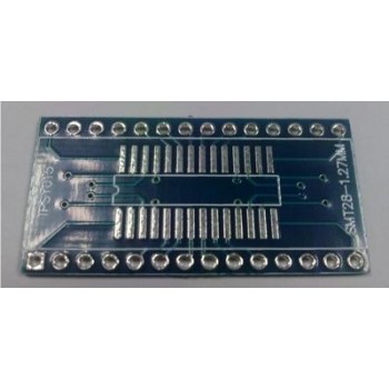 SOP28 SO28 SOIC28 to DIP28 Adapter Board PCB SMD SMC 1.27mm