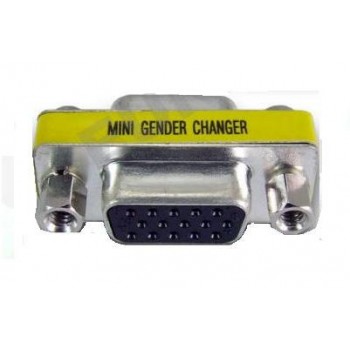 Global Tone SVGA VGA DB15 15 Pin Female-F to Male adapter