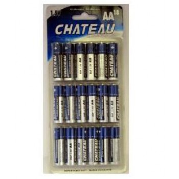 AA Heavy Duty batteries - Pack of 18