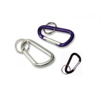 Aluminum carabiner - Pack of 3