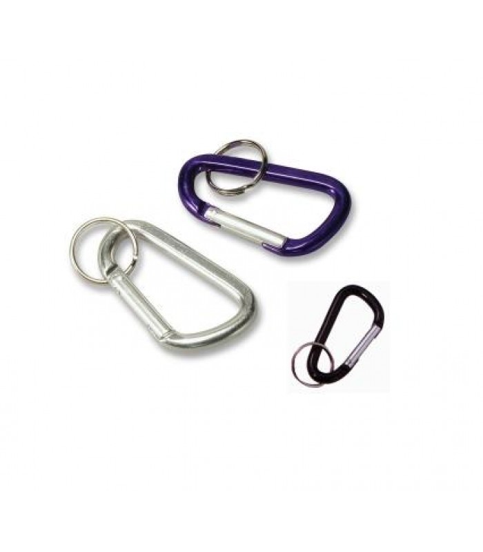 Aluminum carabiner - Pack of 3