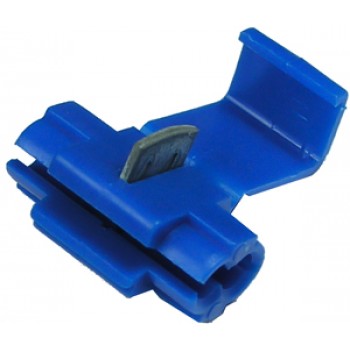 Atlas Raccordements rapides Bleu 18 - 14 AWG, Paquet de 40