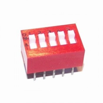 Commutateur DIP 5 Positions