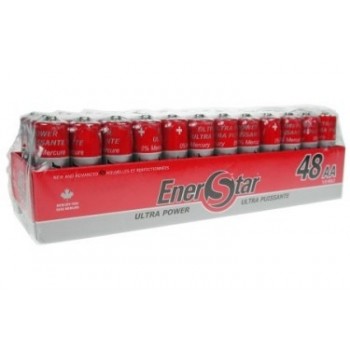 Enerstar AA Batteries - Pack of 48